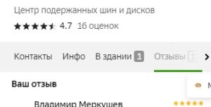 Как Центр подержанных шин поднял рейтинг с 3.2 до 4.7 с помощью RE-PUT.RU