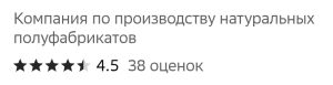 Как компания по производству натуральных полуфабрикатов подняла свой рейтинг с 2.8 до 4.5 на гео-сервисе